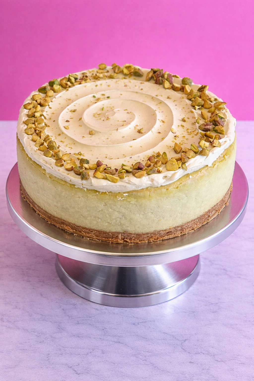 cheesecake de Pistacho