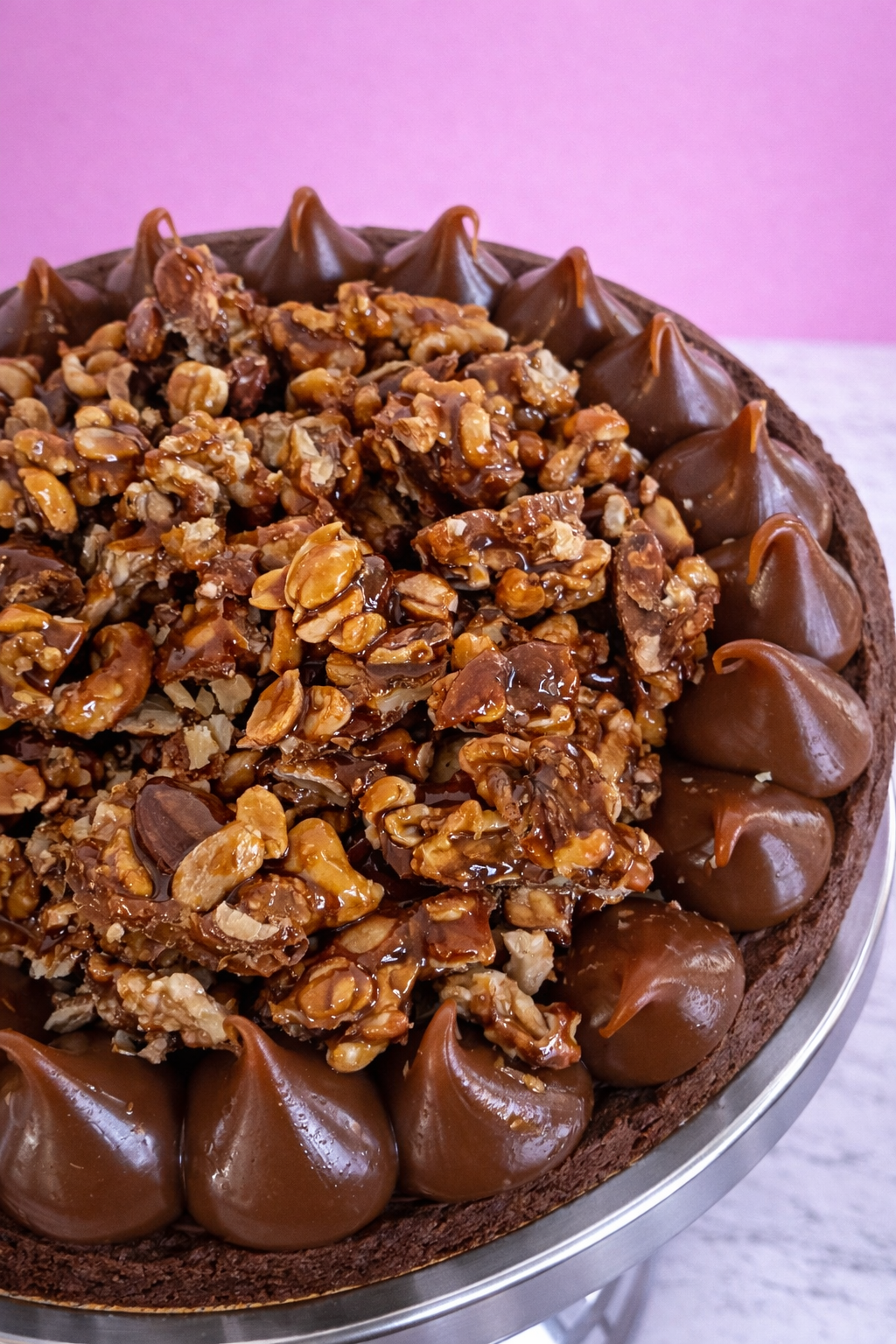 Tarta de frutos secos